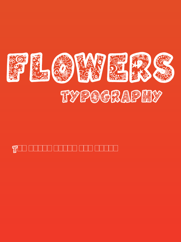 Flowers Power Poster