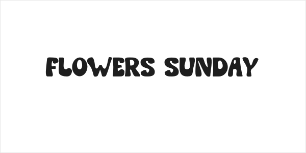 Flowers Sunday Logo