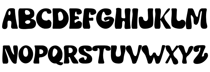 Flowers Sunday Font LOWERCASE