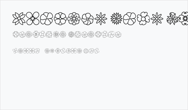 Flowers dots bats tfb Business Card