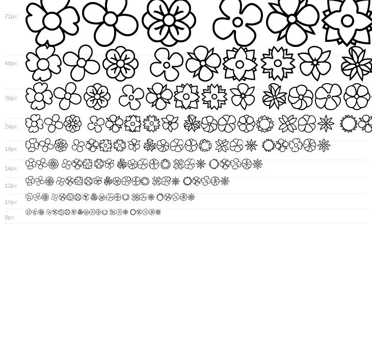 Flowers dots bats tfb Waterfall