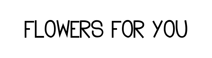 Flowers for you  baixar fontes gratis