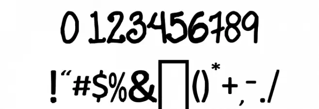 Flowers of Summer SC Font OTHER CHARS