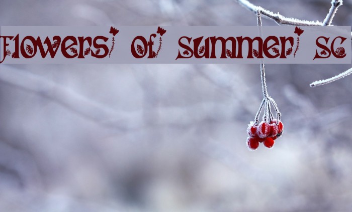 Flowers of Summer SC Example 3