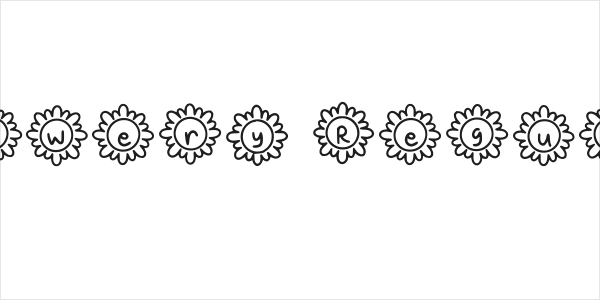 Flowery Regular Logo