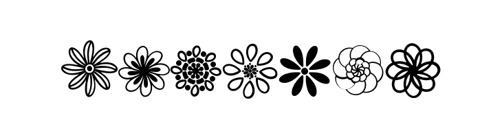 Flowery لخطوط تنزيل