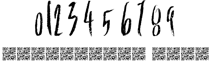 FloweryDeath Font OTHER CHARS
