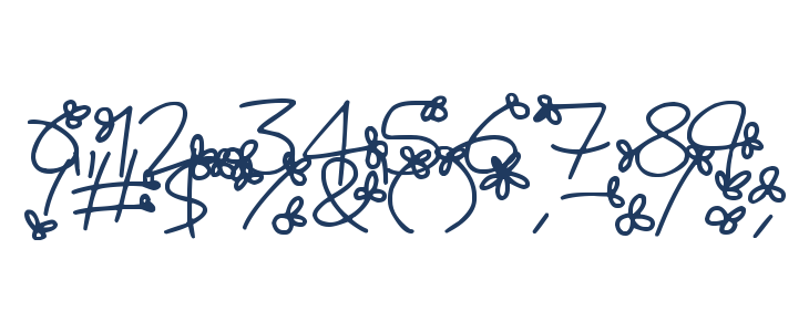 Flowing Flowers Other Characters