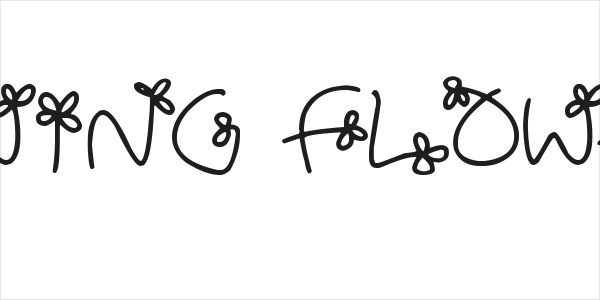 Flowing Flowers Logo