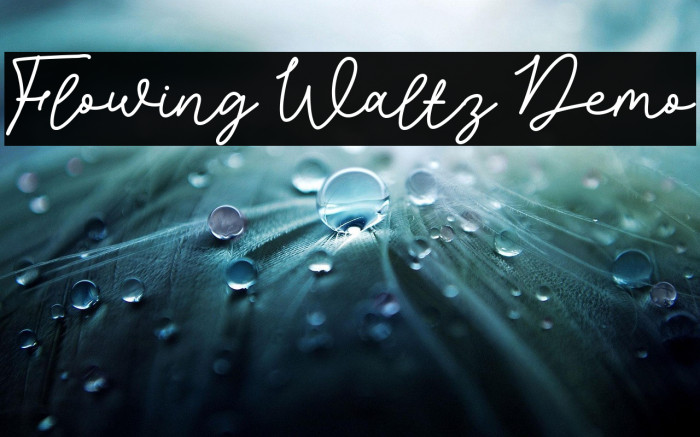 Flowing Waltz Demo Example 1