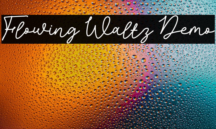 Flowing Waltz Demo Example 2