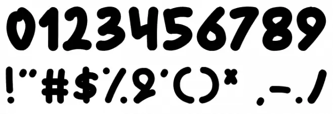 Flowkart Font OTHER CHARS