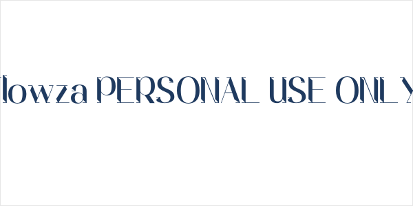 Flowza PERSONAL USE ONLY! Logo