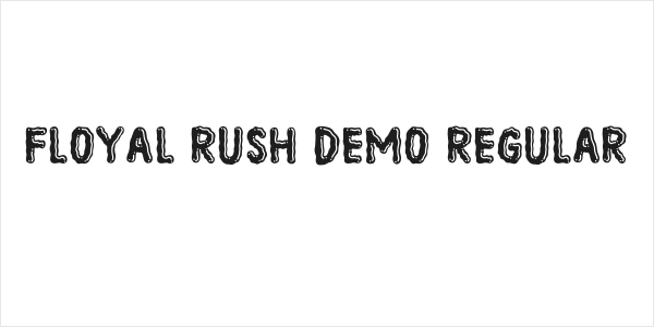 Floyal Rush DEMO Regular Logo