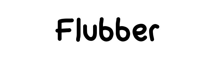 Flubber  font caratteri gratis