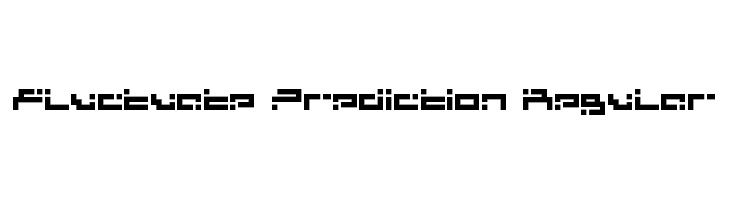 Fluctuate Prediction Regular Caratteri