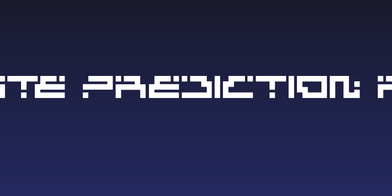Fluctuate Prediction Regular Social Header
