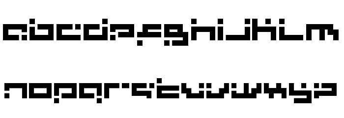Fluctuate Prediction Regular Font LOWERCASE