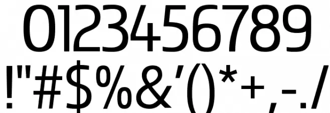 Fluent Sans Font OTHER CHARS