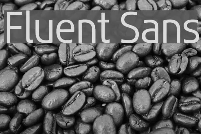 Fluent Sans Font examples