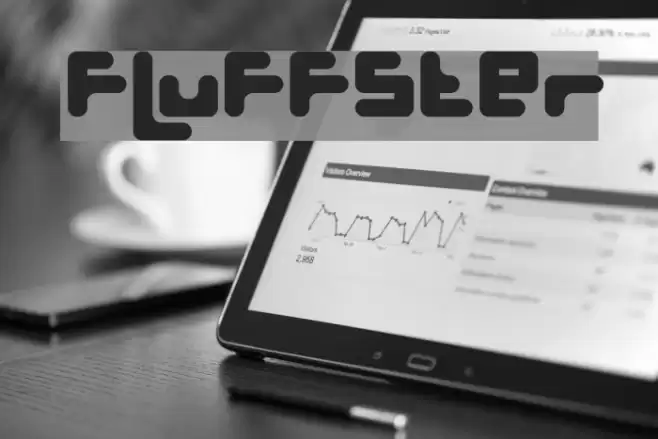 Fluffster Font examples