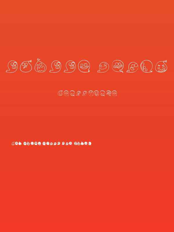 Fluffy Ghost Ding Poster