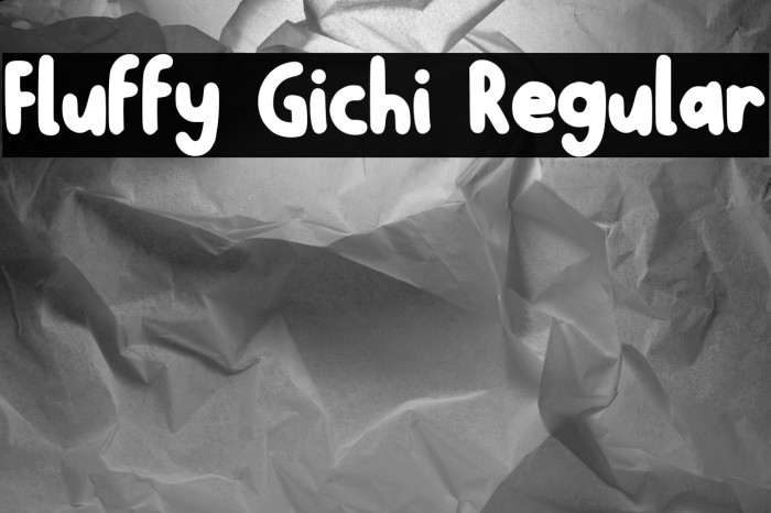 Fluffy Gichi Regular Example 1