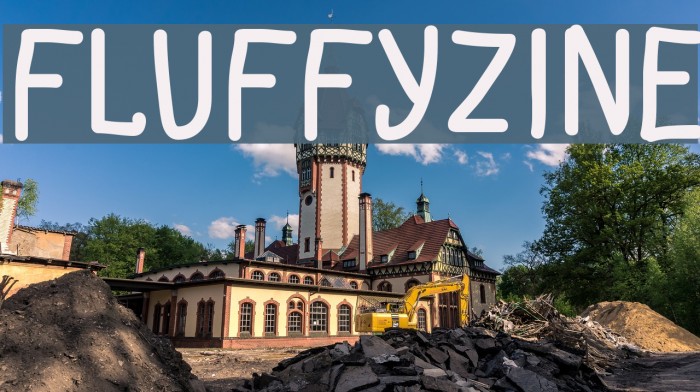 FluffyZine Font examples