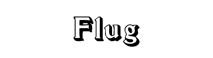Flug  Fuentes Gratis Descargar