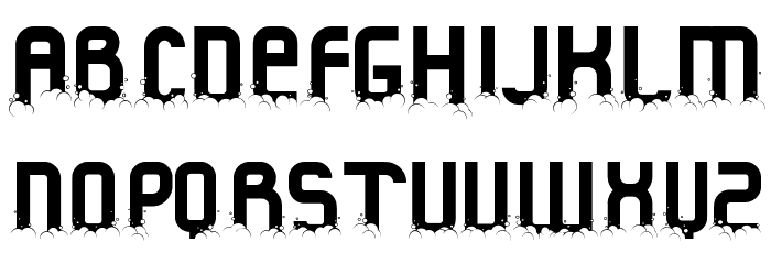 Fluid Christmas Font OTHER CHARS