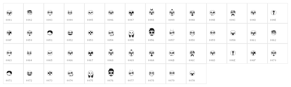 Fluid Death Qkila Character Map