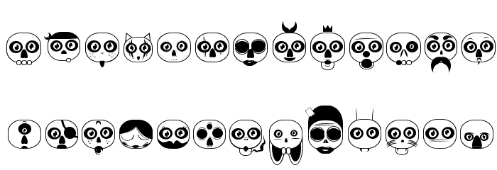 Fluid Death Qkila Font LOWERCASE
