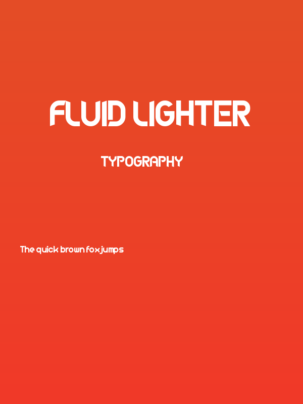 Fluid Lighter Poster