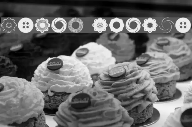 Fluid Spiral Font examples