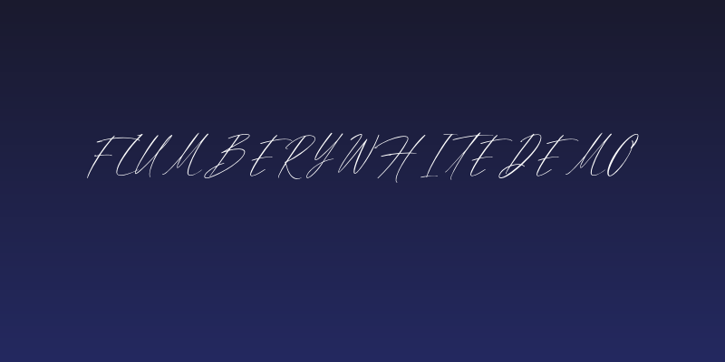 FlumberyWhiteDEMO Social Header