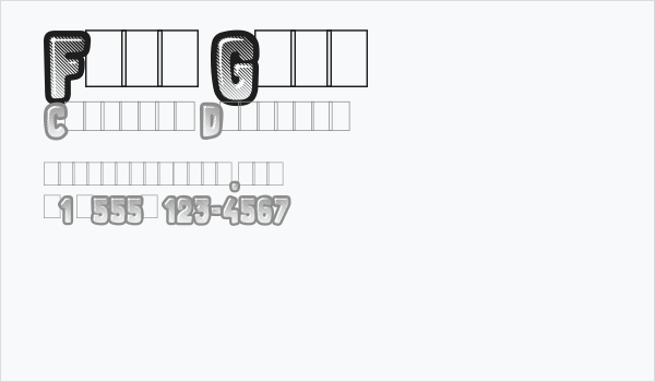 Fluo Gums Business Card