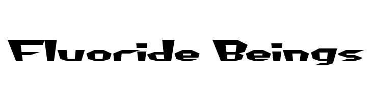 Fluoride Beings  Free Fonts Download