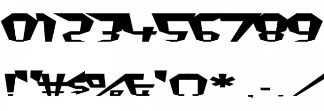 FluorideBeings-Regular Font OTHER CHARS