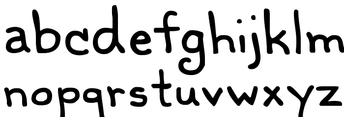 Fluorine Lite Mikiana Font LOWERCASE
