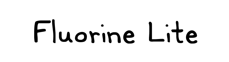 Fluorine Lite  नि: शुल्क फ़ॉन्ट्स डाउनलोड