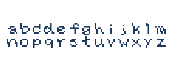 Fluorine Micro Lowercase