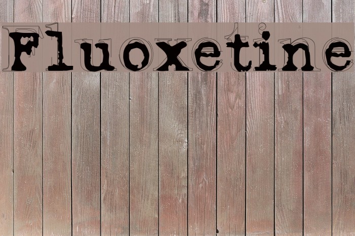 Fluoxetine Font examples