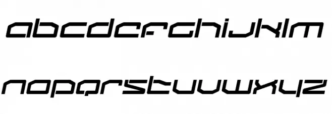 Fluster-Italic Polices MAJUSCULES