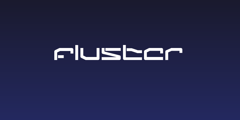 Fluster Social Header