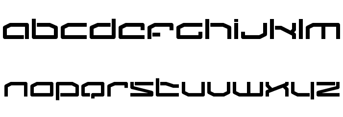 Fluster Font LOWERCASE