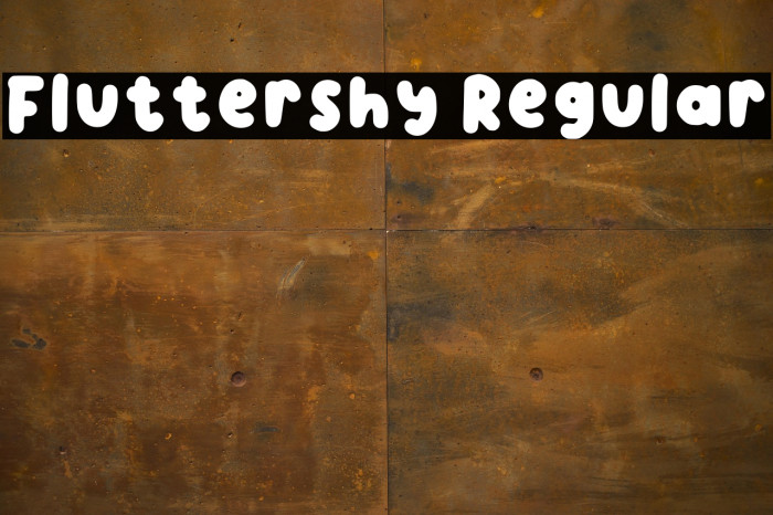 Fluttershy Regular Example 1