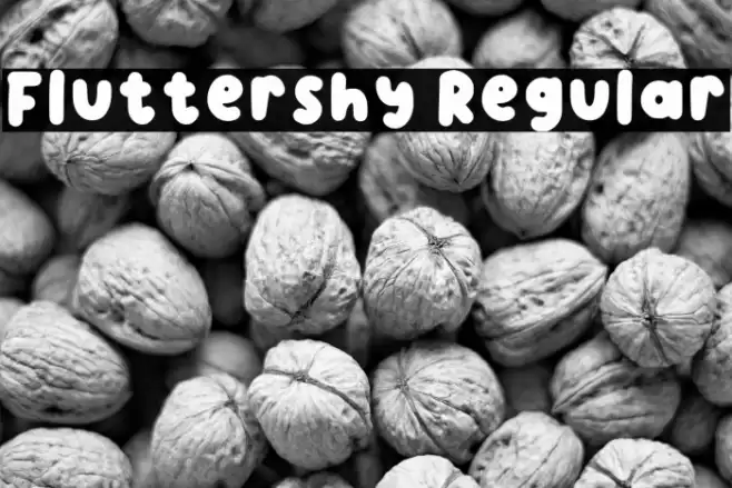 Fluttershy Regular Font examples