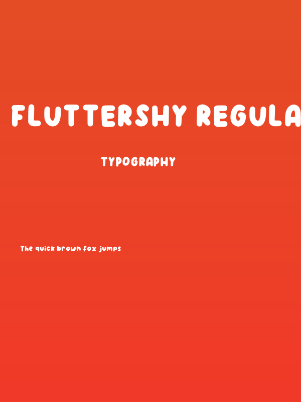 Fluttershy Regular Poster