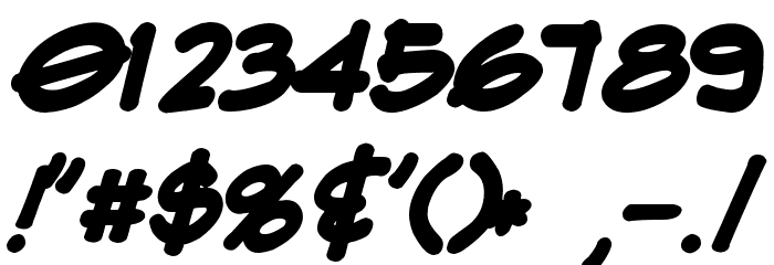 Flux Architect Bold Italic Font OTHER CHARS