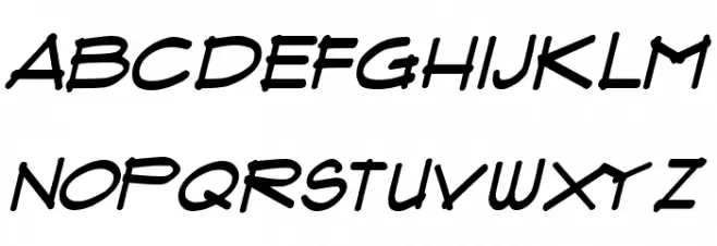 Flux Architect Italic Schriftart Groß